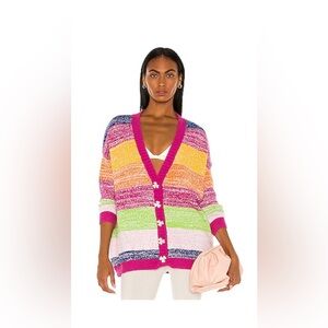 Olivia Rubin Mika Cardigan in Stripe
